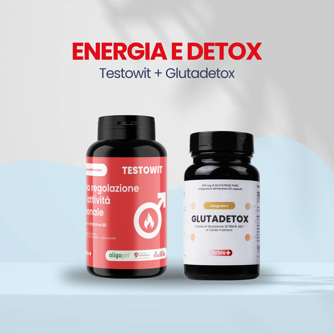 ENERGIA & DETOX: 1x TESTOWIT + 1x GLUTADETOX ๐ฟโก - ORBIS Lifestyle