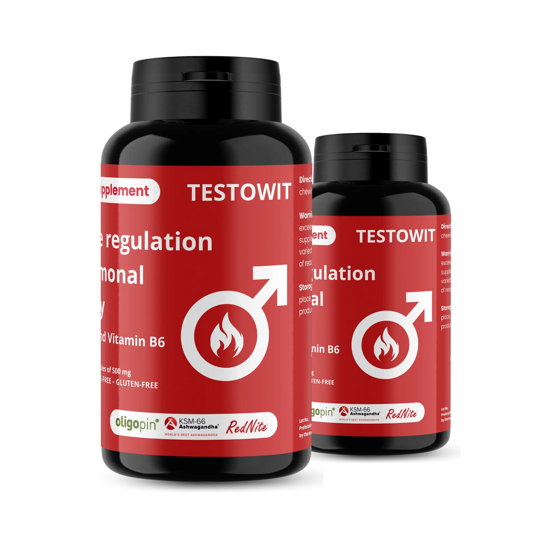 TESTOWIT - Régulation hormonale - 120 cps ORBIS Lifestyle