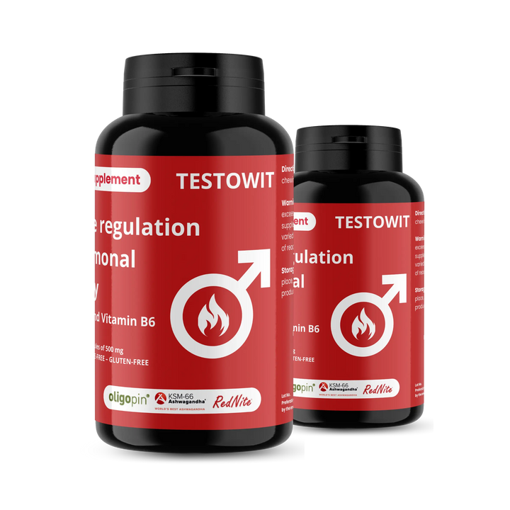 TESTOWIT - Régulation hormonale - 120 cps ORBIS Lifestyle