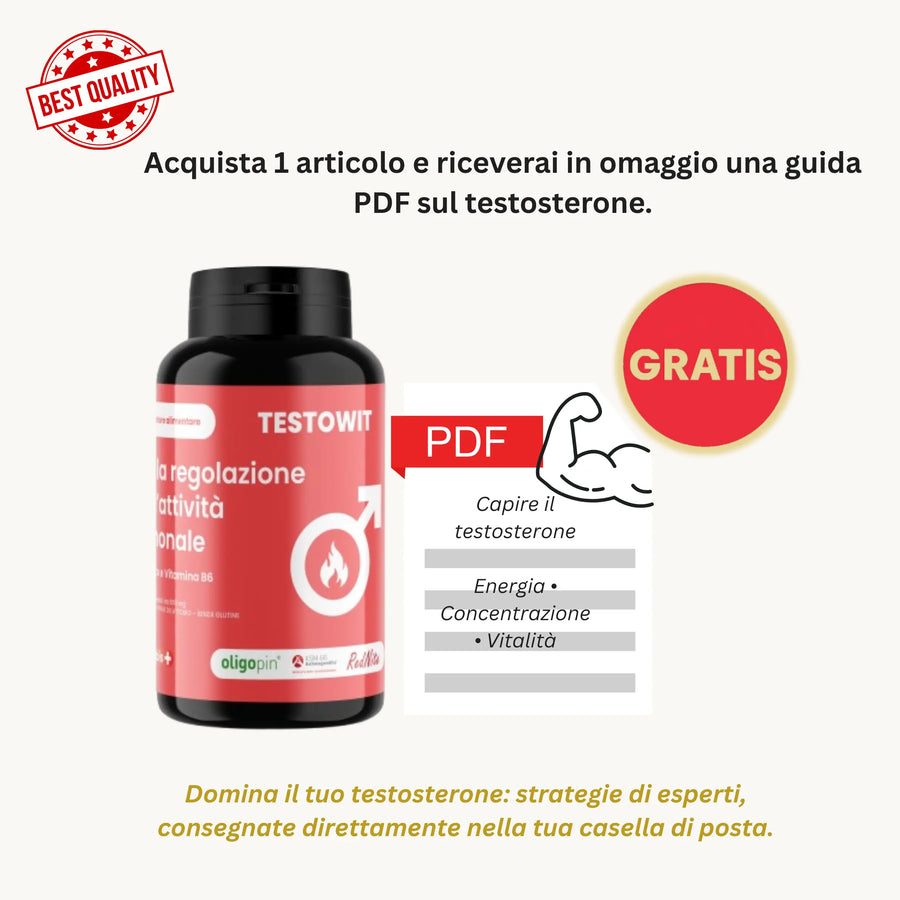 TESTOWIT - Régulation hormonale 120 cps - 1+1 - ORBIS Lifestyle