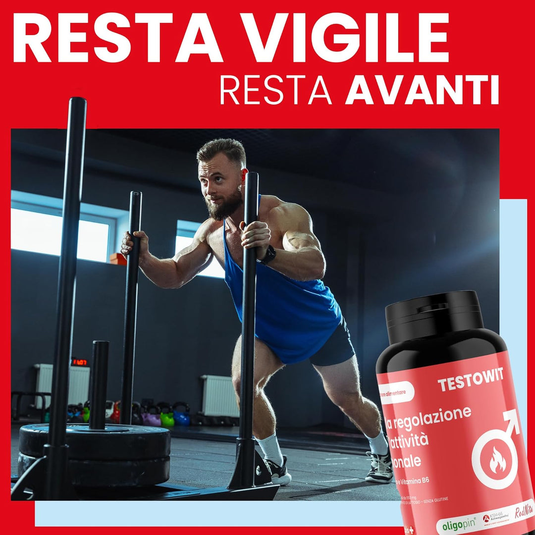 TESTOWIT - Régulation hormonale 120 cps - 2x1 - ORBIS Lifestyle