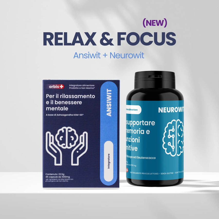 RELAX & FOCUS : 1x NEUROWIT + 1x ANSIWIT 🧠💆‍♂️ - ORBIS Lifestyle
