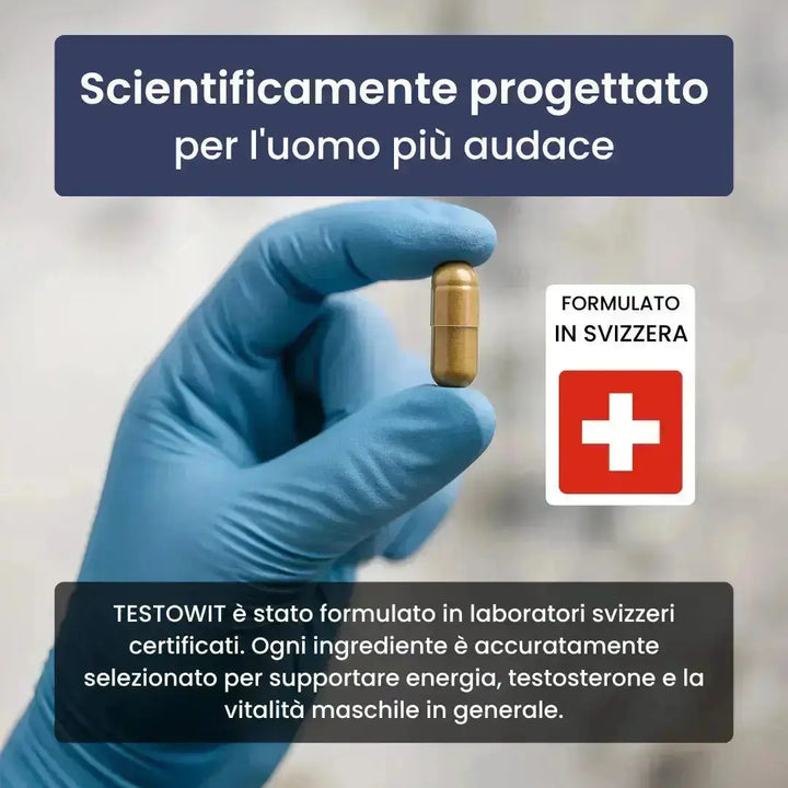 TESTOWIT - Régulation Hormonale 120 cps NOUVEAU ! PROMO ORBIS Lifestyle