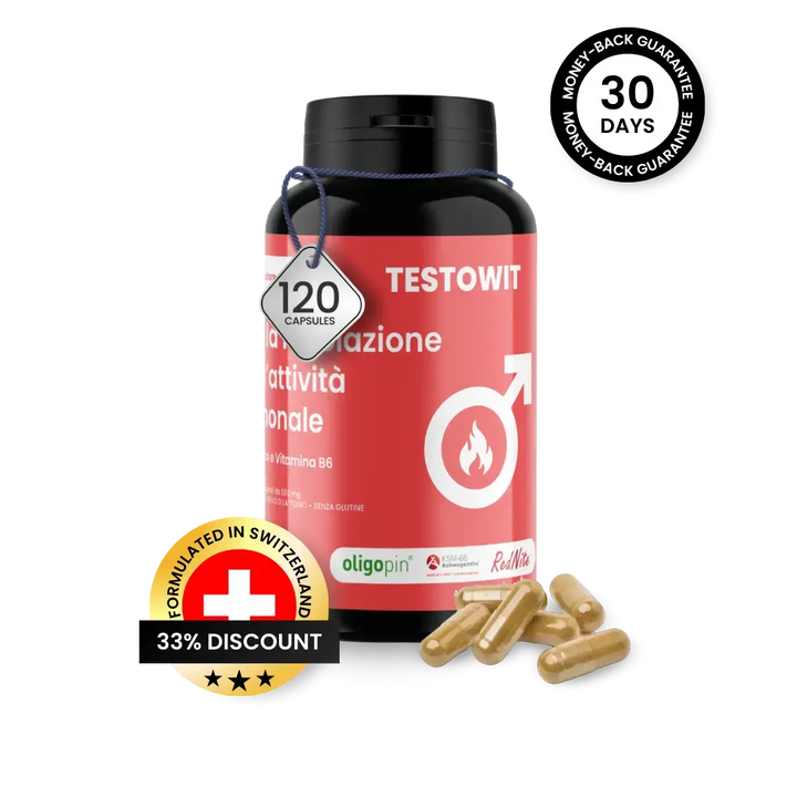 TESTOWIT - Régulation hormonale 120 cps NOUVEAU PROMO ! ORBIS Lifestyle