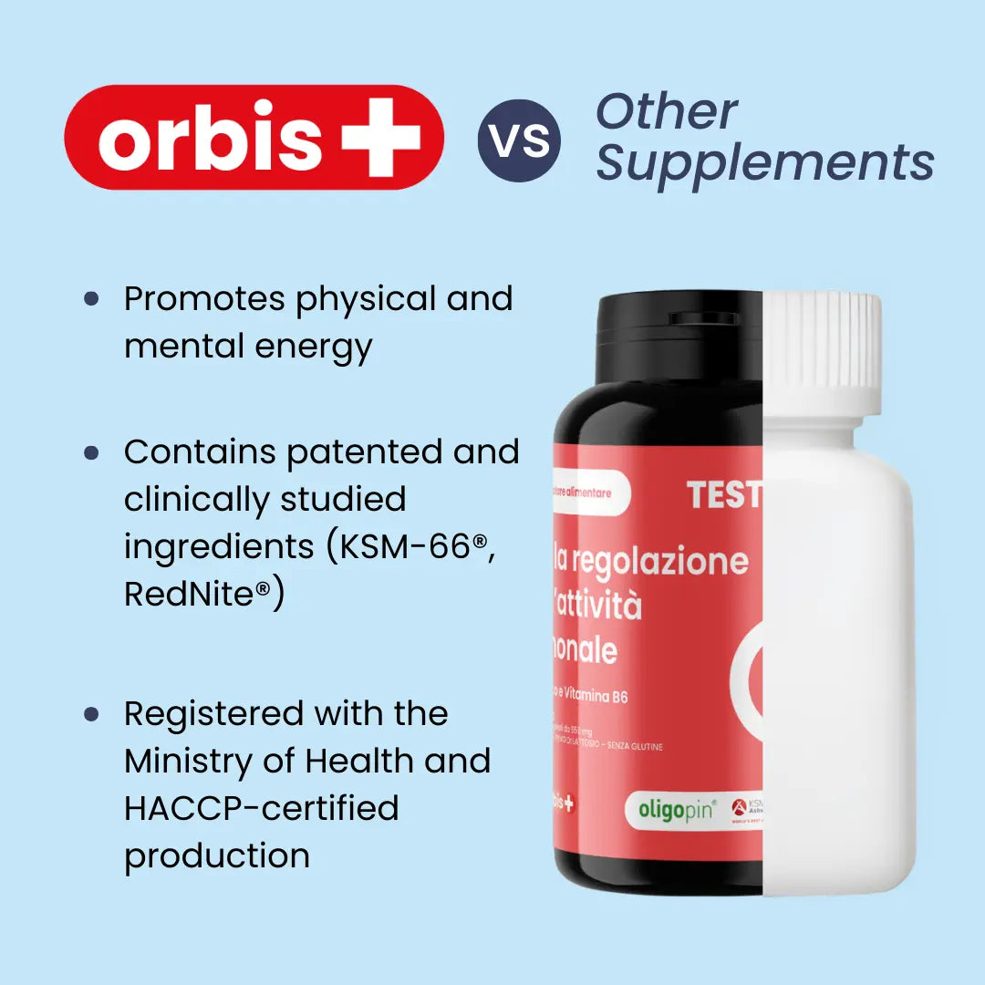 TESTOWIT - Régulation hormonale - 120 cps ORBIS Lifestyle