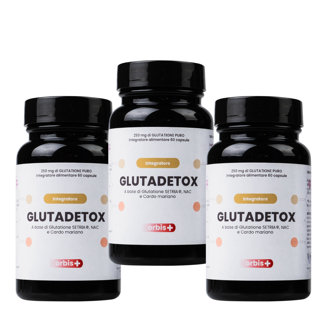 TEST - GLUTADETOX - Glutathion Setria® Pure avec NAC (60 gélules) - Nouveau - ORBIS Lifestyle