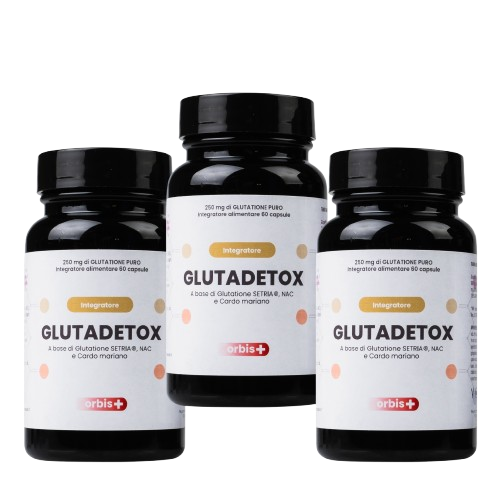 GLUTADETOX - Glutathion Setria® Pure avec NAC (60 gélules) - ORBIS Lifestyle