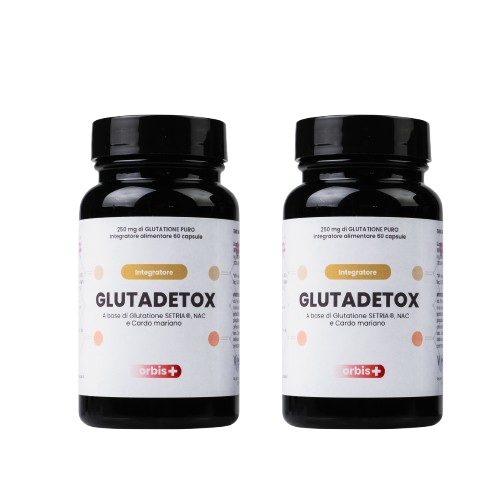 GLUTADETOX - Glutathion Setria® Pure avec NAC (60 gélules) - ORBIS Lifestyle