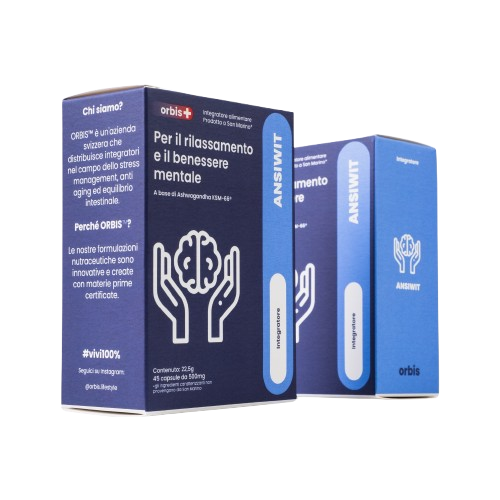 ANSIWIT - Ashwagandha KSM66®, Magnolia, Jujube (45 Capsules) - ORBIS Lifestyle