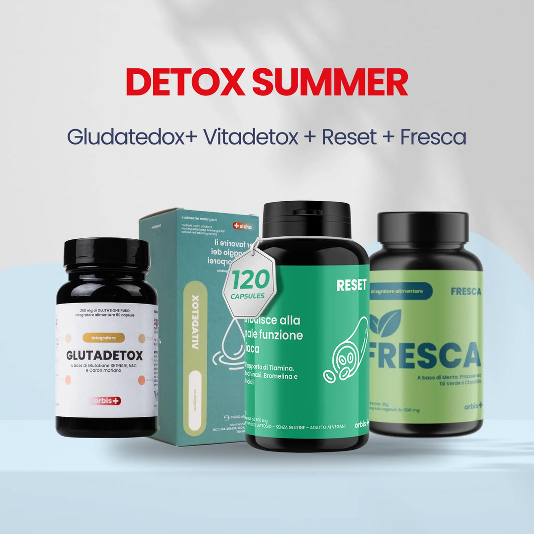 ☀️DETOX SUMMER : GLUDADETOX + VITADETOX + SUGAR DETOX + FRESCA ORBIS Lifestyle