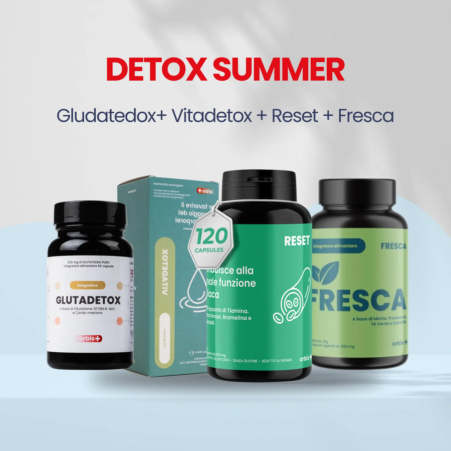 ☀️DETOX SUMMER : GLUDADETOX + VITADETOX + SUGAR DETOX + FRESCA ORBIS Lifestyle