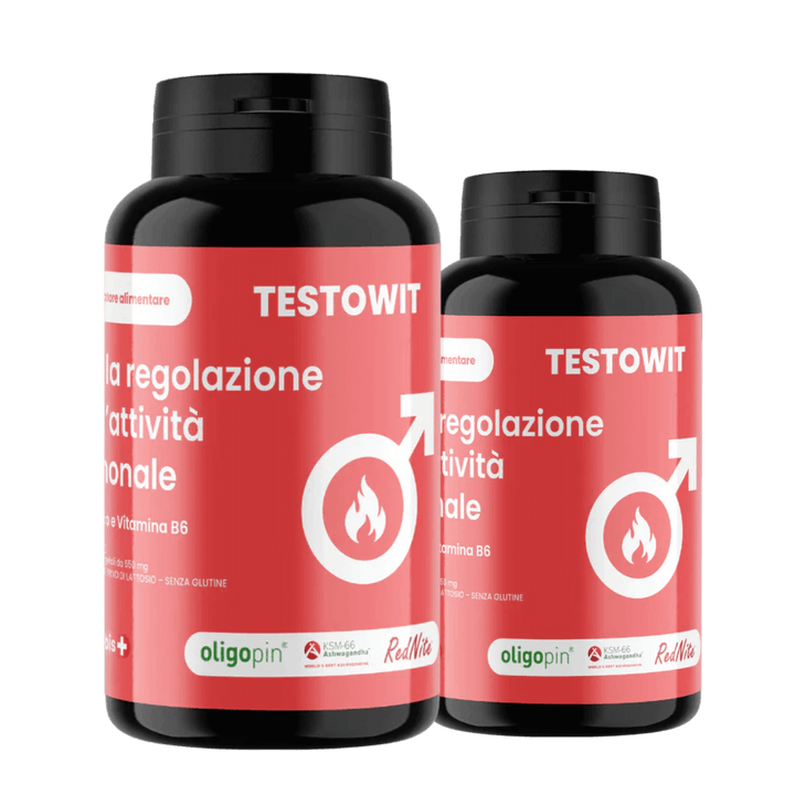 TESTOWIT - Régulation hormonale - 120 cps - ORBIS Lifestyle