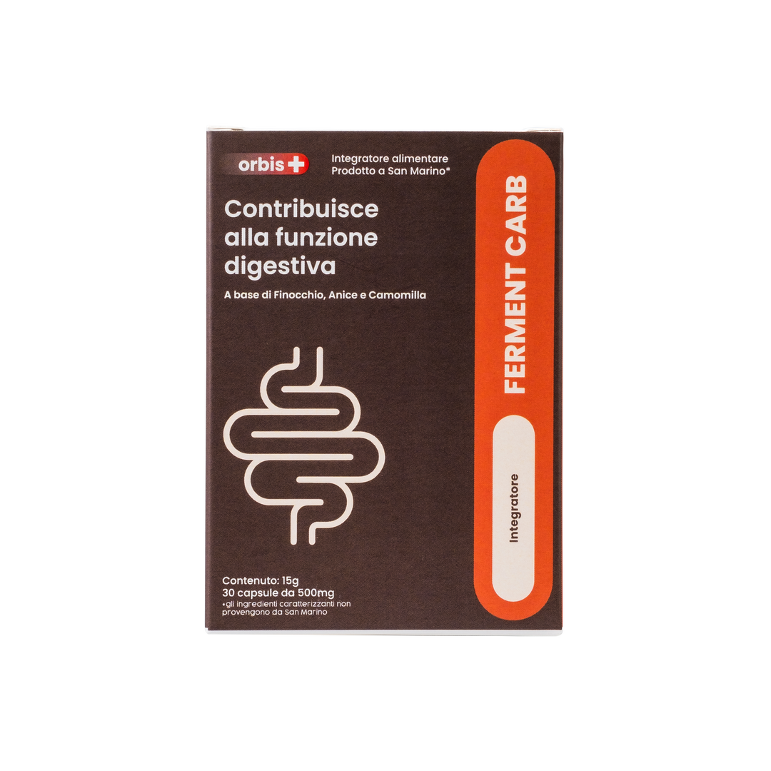 FERMENTCARB - Enzymes digestives et Probiotiques (30 gélules) - ORBIS Lifestyle
