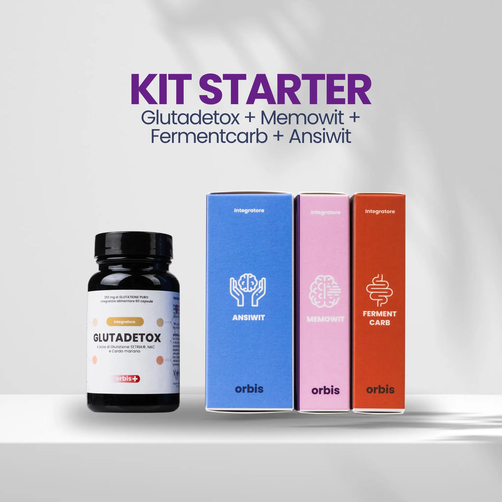 🚀 KIT DE DÉPART : GLUTADETOX + MEMOWIT + ANSIWIT + FERMENTCARB - ORBIS Lifestyle