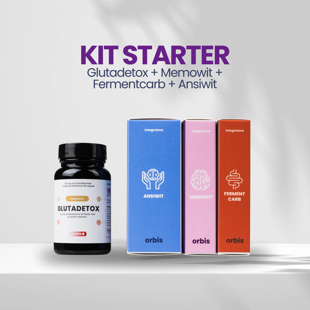 🚀 KIT DE DÉPART : GLUTADETOX + MEMOWIT + ANSIWIT + FERMENTCARB - ORBIS Lifestyle