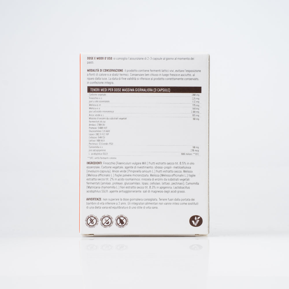 FERMENTCARB - Enzymes digestives et Probiotiques (30 gélules) - ORBIS Lifestyle