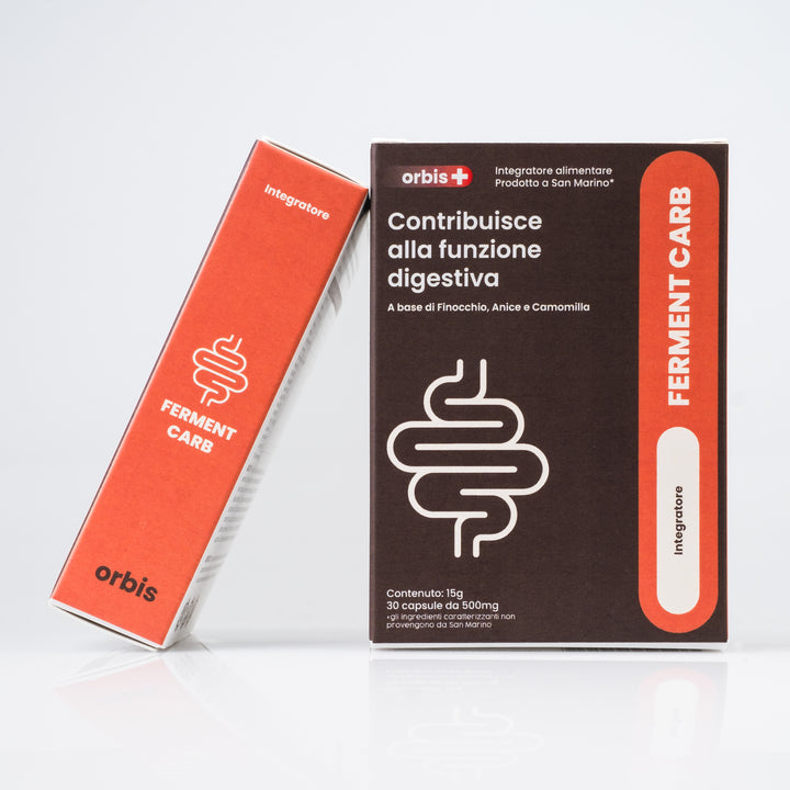 FERMENTCARB - Enzymes digestives et Probiotiques (30 gélules) - ORBIS Lifestyle
