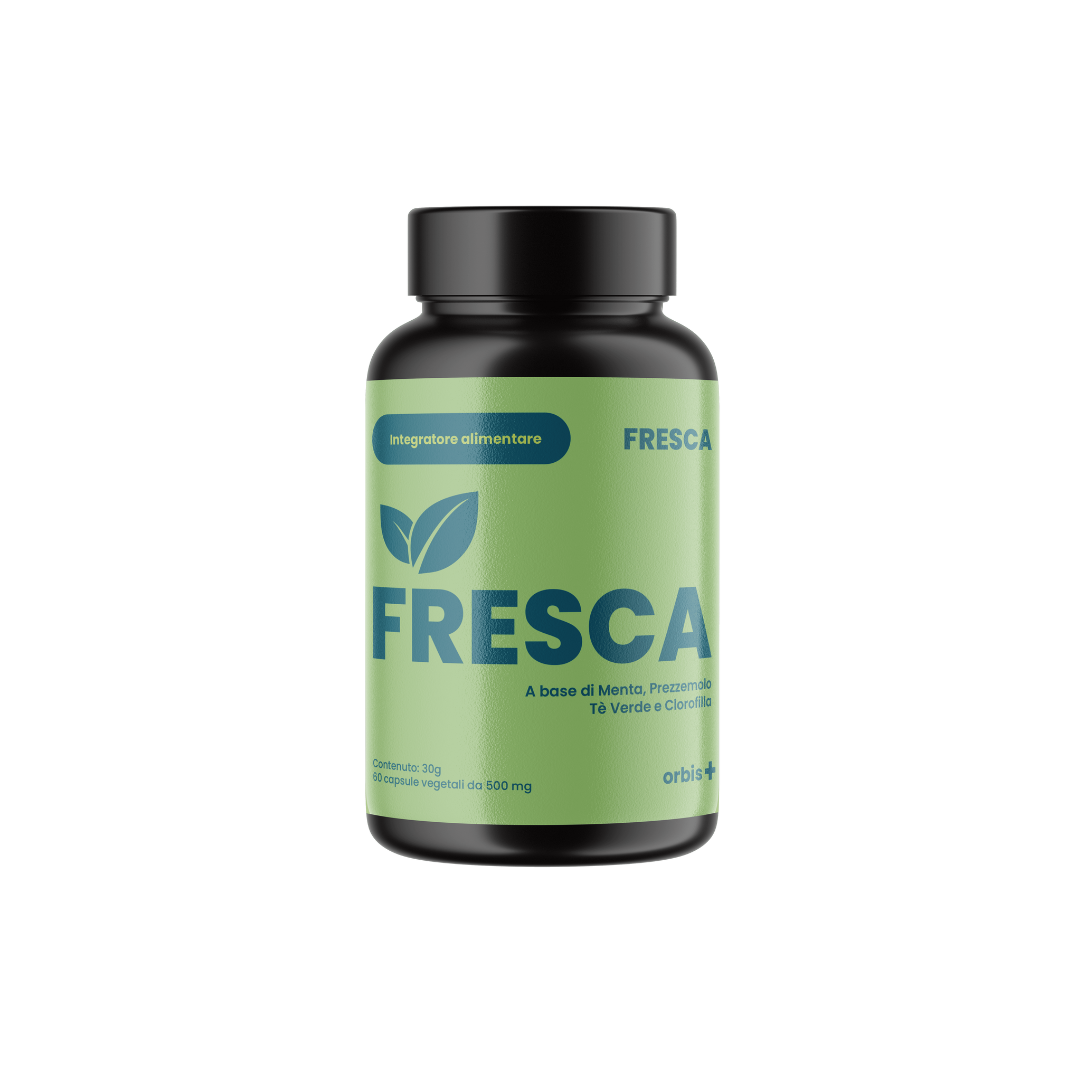 FRESH - Chlorophylle, Thé vert, Menthe et Ananas (60 cps) - ORBIS Lifestyle